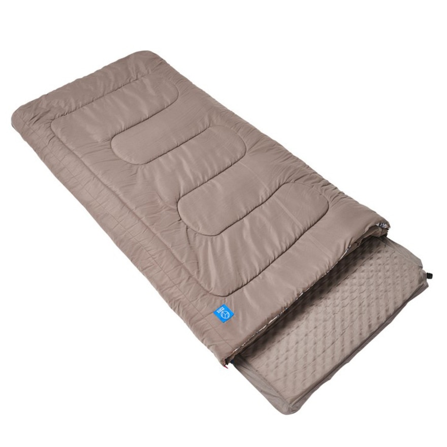 ホールアース（Whole Earth） シュラフ 寝袋 封筒型 化繊 CAMPUTON COMP 5-10 WE2TDE27 GRY
