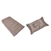 シュラフ 枕 2点セット 5~10℃ CAMPUTON WE2TDE34 スリープマットピロー WE2TDG28