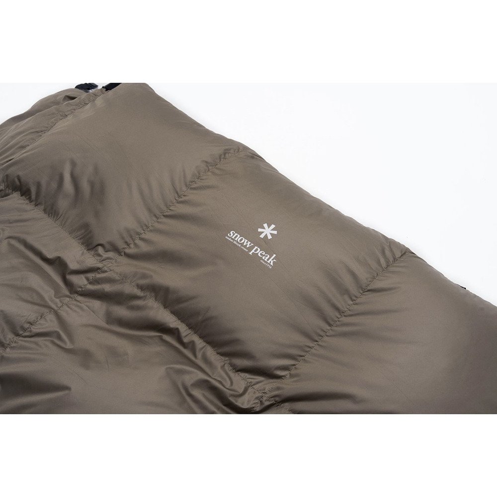スノーピーク（snow peak） シュラフ 寝袋 封筒型 キャンプ ダウン