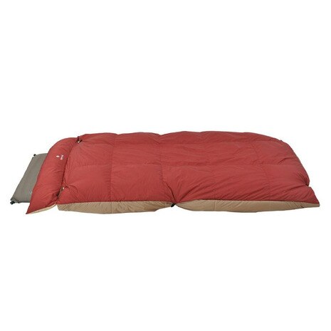 ＜エルブレス＞ 寝袋 シュラフグランドオフトン シングル1000 下限温度ー15度 BD-050 マット画像
