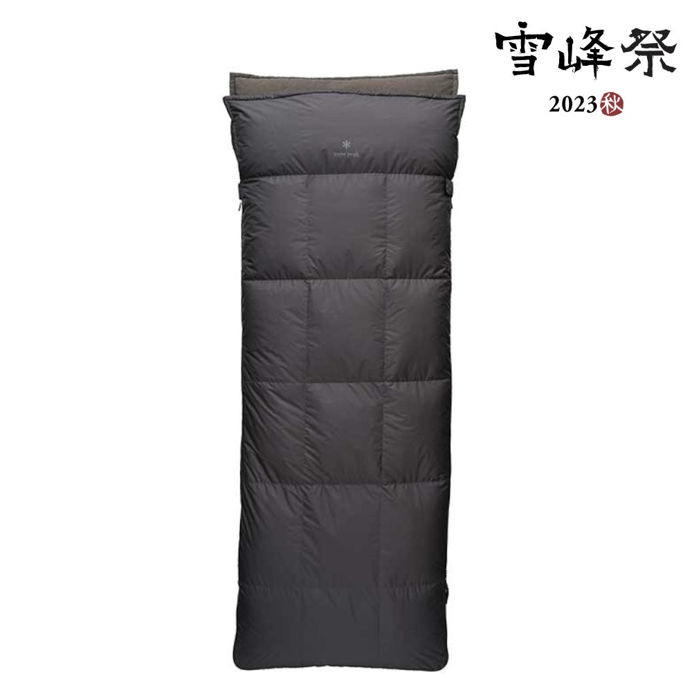 スノーピーク（snow peak） 【雪峰祭限定】 コンパクトオフトン 700 FES-105-2 シュラフ 寝袋 ダウン ブラック