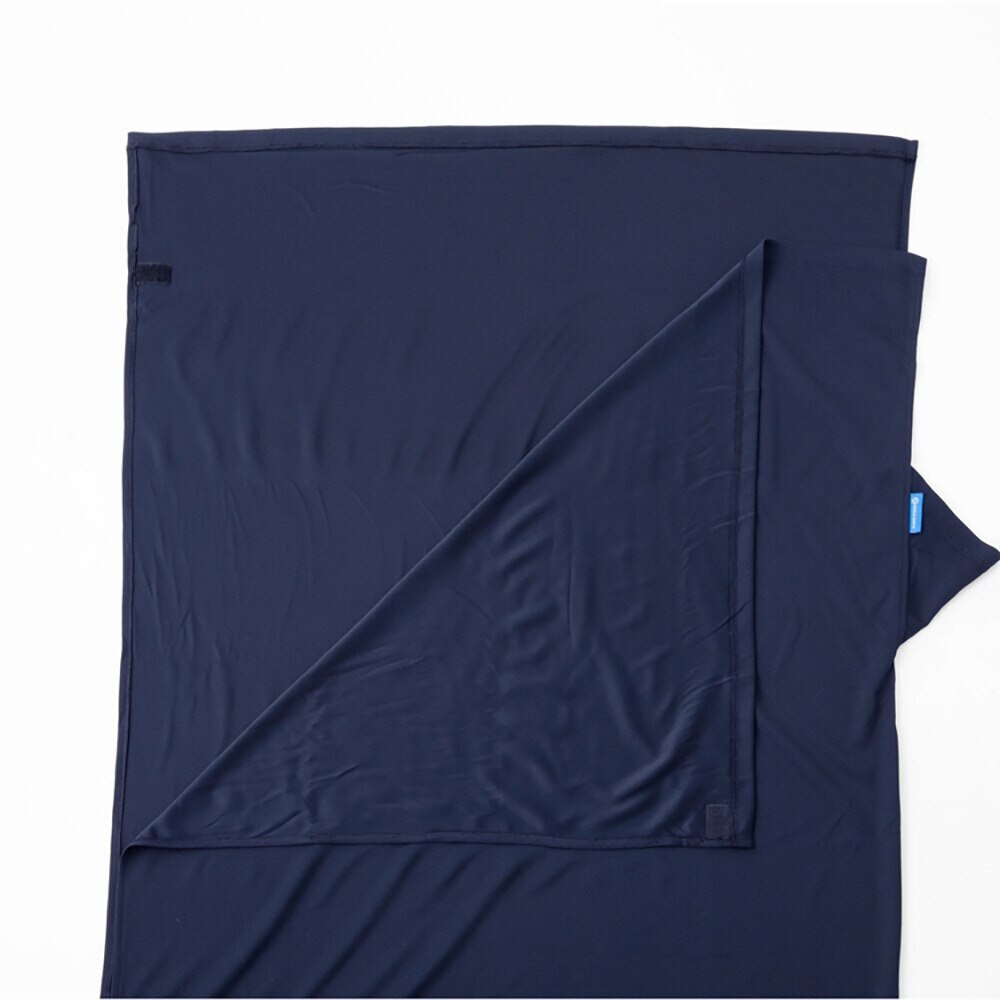 ホールアース（Whole Earth） CLEANNESS SLEEPING SHEETS クレンリネススリーピングシート WE2LDE08 NVY シュラフ 寝具 カバー キャンプ 車中泊