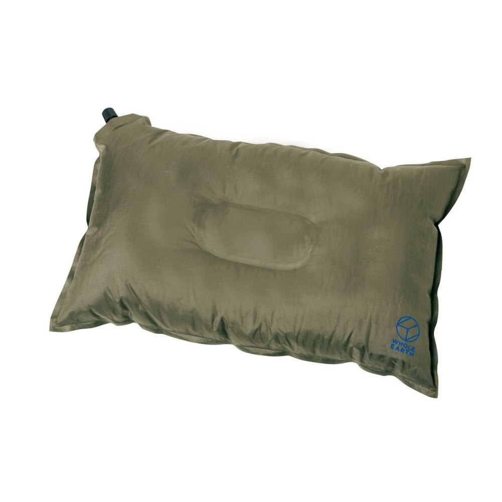 ホールアース（Whole Earth） まくら エアピロー AIR PILLOW WE23DG56 OLIVE 高さ調節可能