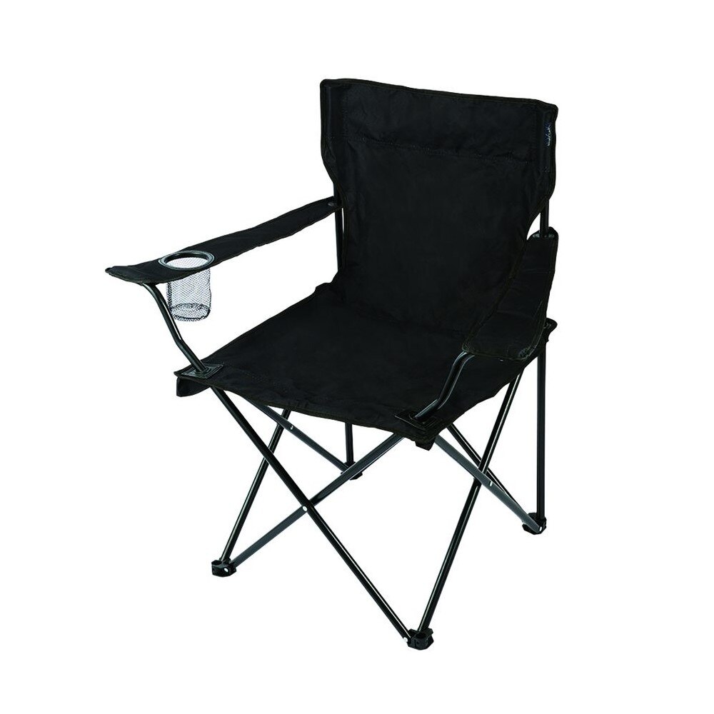  椅子 チェア スチール アウトドア LUCKY TIME CHAIR WE23DC29 BLK