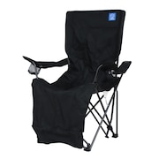 ホールアース（Whole Earth） リクライニングシエスタチェア ブラック WE23DC33 BLK 椅子 イス アウトドア キャンプ BBQ 折りたたみ ドリンクホルダー