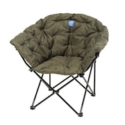 ホールアース（Whole Earth） クラムチェア WE23DC35 OLV 椅子 イス アウトドア キャンプ レジャー BBQ バーベキュー 折りたたみ ハイチェア