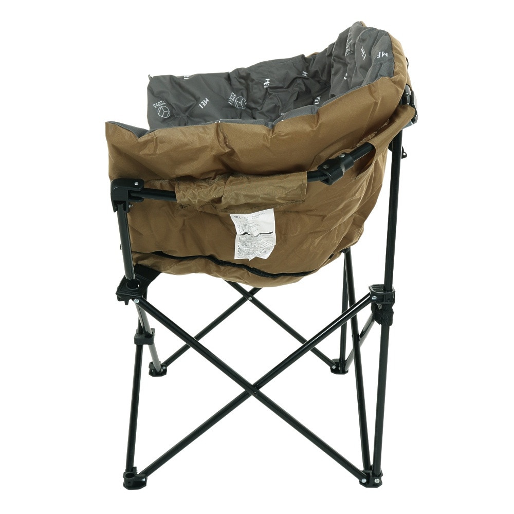 ホールアース（Whole Earth） アウトドアチェア キャンプ 椅子 ラウンド型 MEI × クラムチェア MEI-FDR-220023 OLV ハイチェア