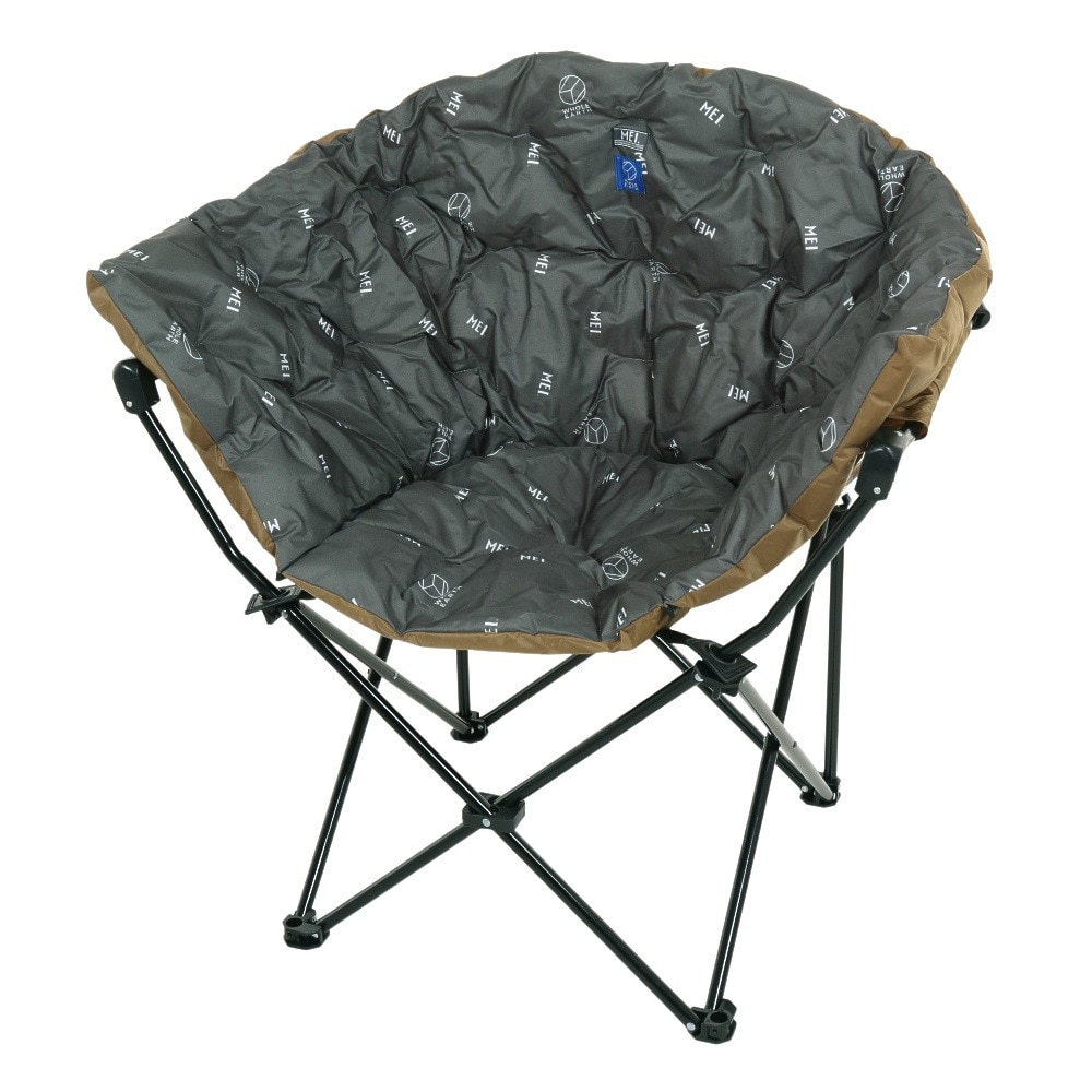 アウトドアチェア キャンプ 椅子 ラウンド型 MEI × クラムチェア MEI-FDR-220023 OLV ハイチェア