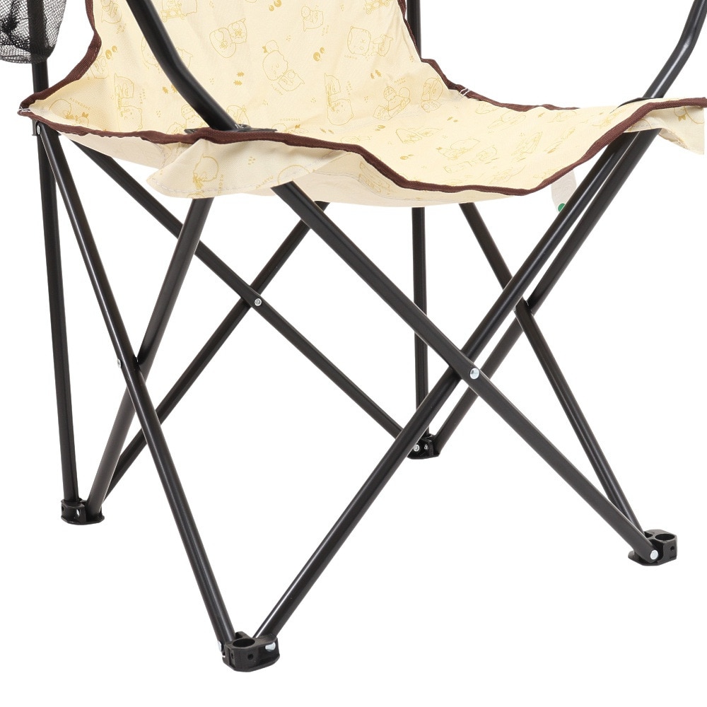 すみっコぐらし（Sumikkogurashi）（メンズ、レディース、キッズ）キャンプ 椅子 カップホルダー付き すみっコぐらし チェア TKZ22CM002BR