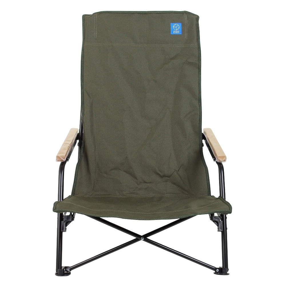 ホールアース（Whole Earth） アウトドアチェア 椅子 チェア キャンプ ローチェア H BACK BONFIRE CHAIR WE2PDC40 OLV