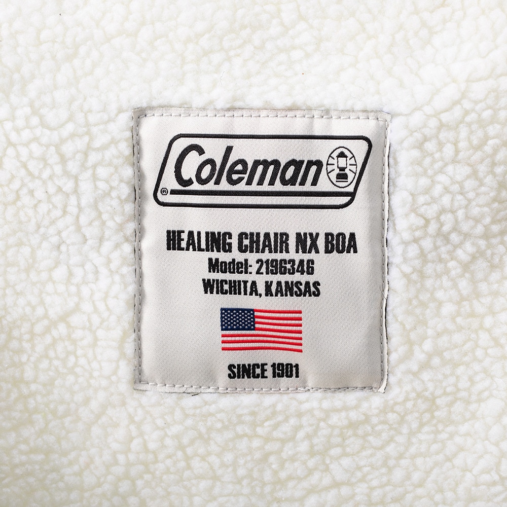 コールマン（Coleman） 椅子 アウトドアチェア ヒーリングチェアNX ボアホワイト 2196346