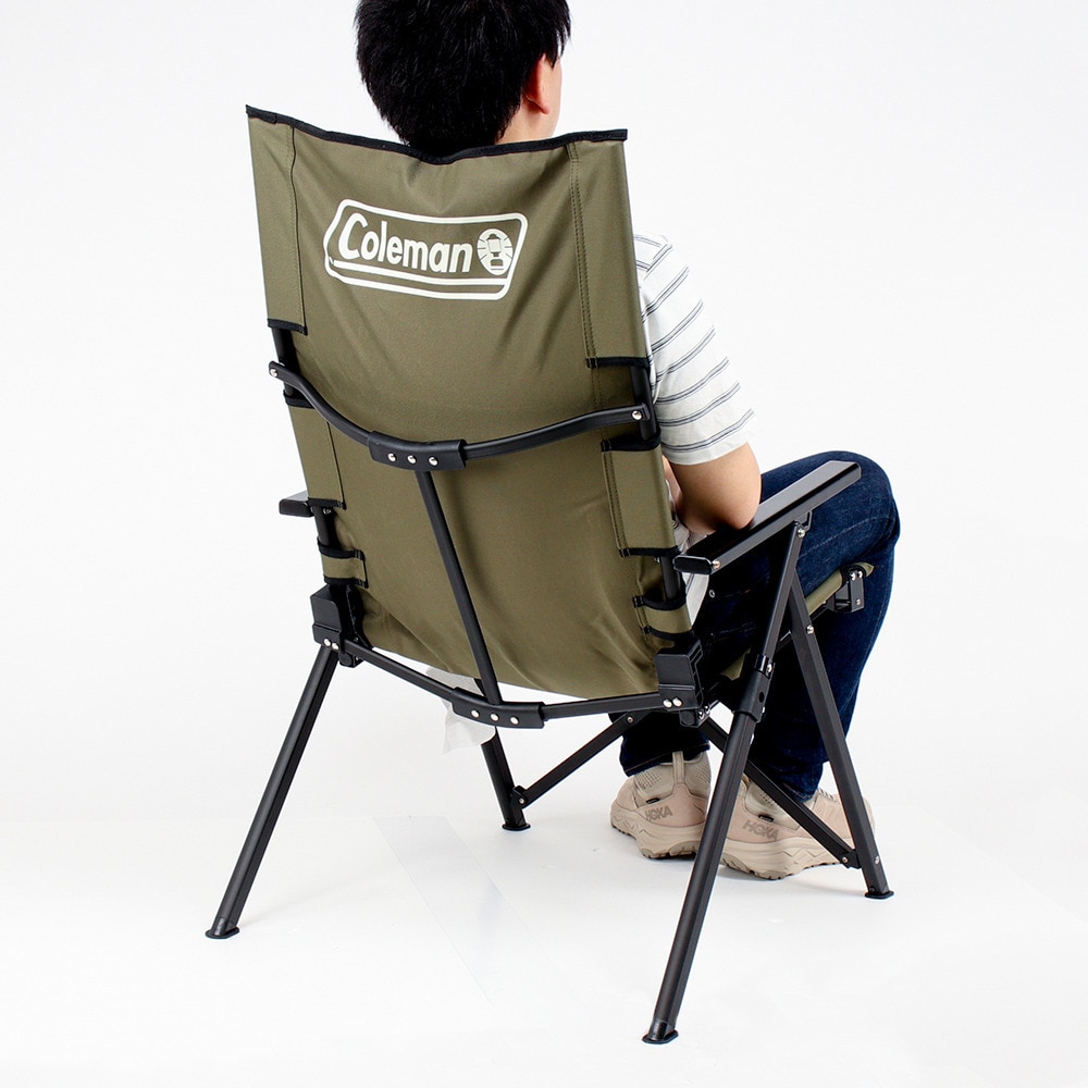 コールマン（Coleman） キャンプ 椅子 リクライニング レイチェア オリーブ 2000033808