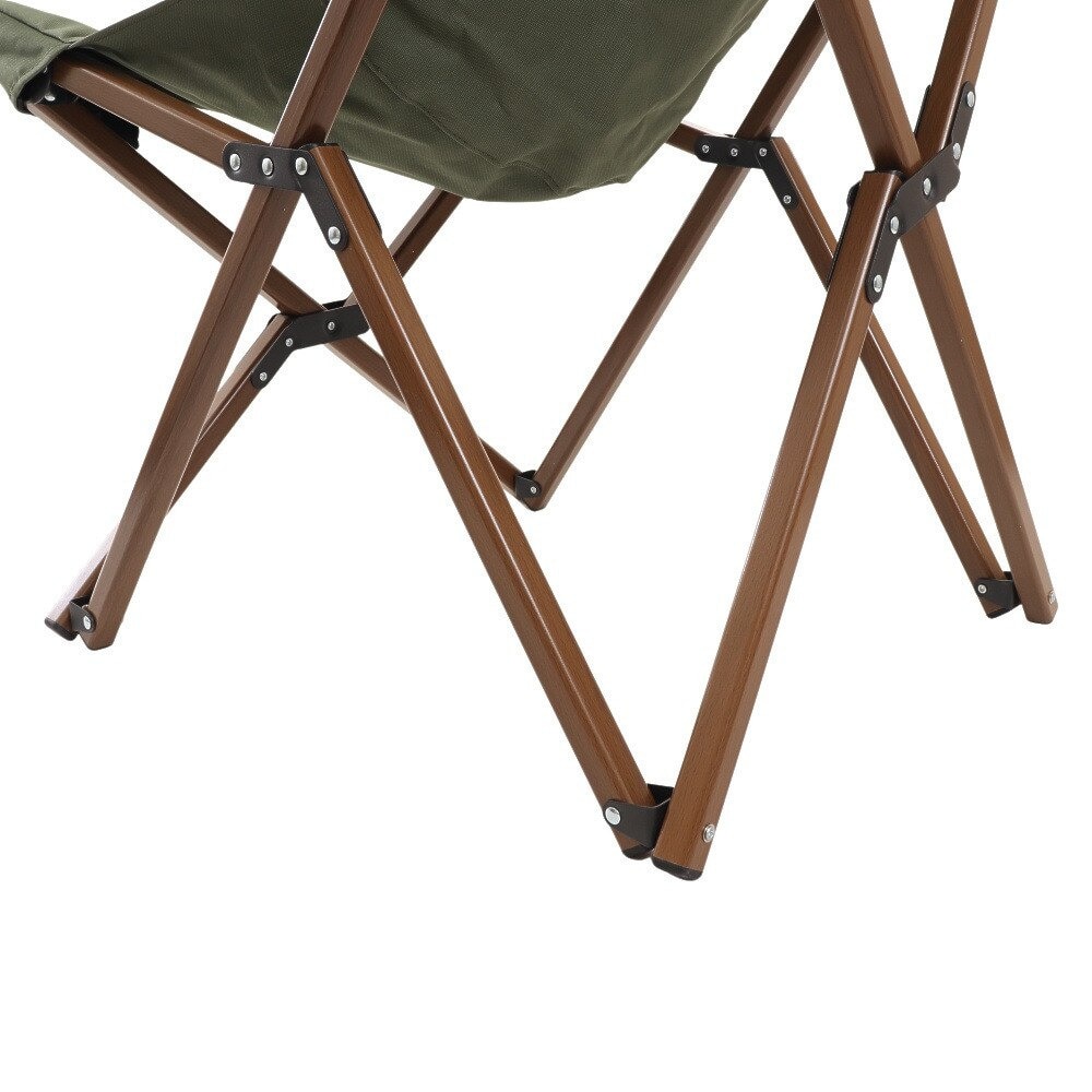 不二貿易 リラックスチェア ヘルムート オリーブ 37985 椅子 チェア BBQ バーベキュー レジャー キャンプ アウトドア
