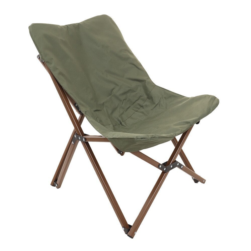 不二貿易 リラックスチェア ヘルムート オリーブ 37985 椅子 チェア BBQ バーベキュー レジャー キャンプ アウトドア