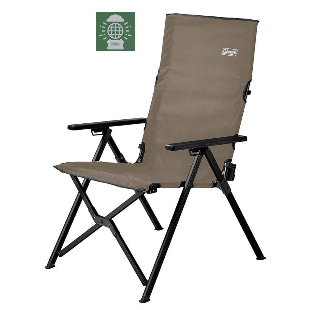 コールマン（Coleman） 椅子 チェア キャンプ リクライニング レイチェア グレージュ 2190859 イス 折りたたみ 収納ケース付 |  アウトドア・キャンプ用品はエルブレス