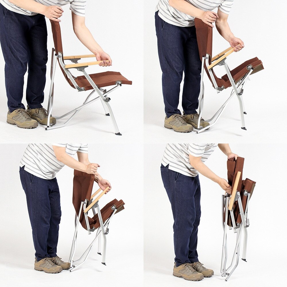 【美品】スノーピーク ローチェア 30 ブラウン キャンプ チェア 2セット snow peak（スノーピーク） ローチェア30ブラウン 2個セット FK-415