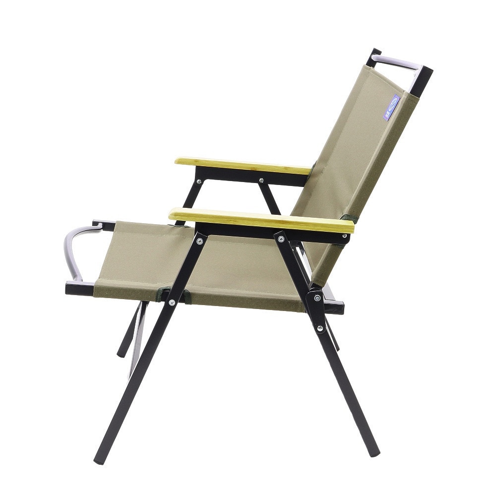 ホールアース（Whole Earth） アウトドアチェア キャンプ 椅子 コンパクト 折りたたみ ローチェア LOWCARRY WE23DC28 OLIVE オリーブ