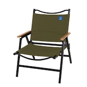 ホールアース（Whole Earth） アウトドアチェア キャンプ 椅子 コンパクト 折りたたみ ローチェア LOW CARRY COMPACT CHAIR WE23DC28 OLIVE