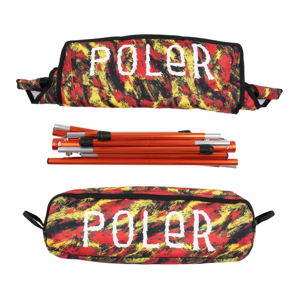 ポーラー（POLER） 椅子 チェア 組み立て式 STOWAWAY CHAIR CK WASH 223EQU9803-CKW BURTON アウトドア キャンプ