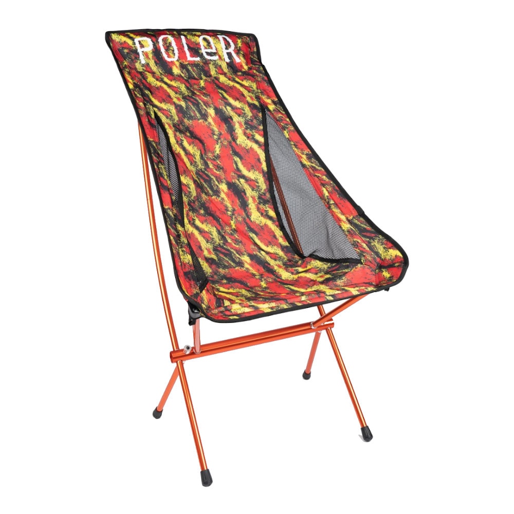 ポーラー（POLER） 椅子 チェア 組み立て式 STOWAWAY CHAIR CK WASH 223EQU9803-CKW BURTON アウトドア キャンプ