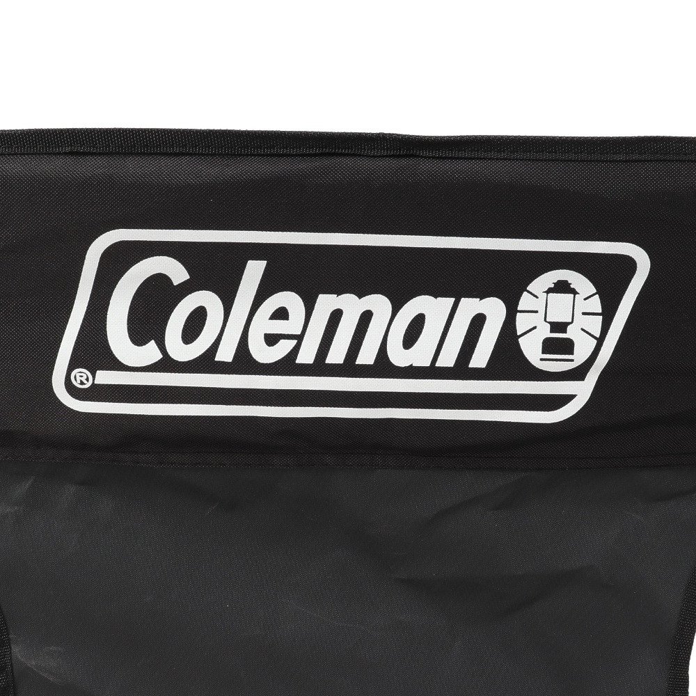 コールマン（Coleman） 椅子 チェア 折りたたみ キャンプ サイドテーブル付きデッキチェアーBK 2255513