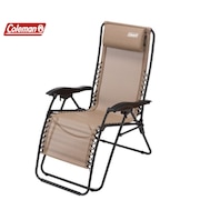コールマン（Coleman）（メンズ、レディース）椅子 イス リクライニング 折りたたみ キャンプ インフィニティチェア ベージュ 2000033139