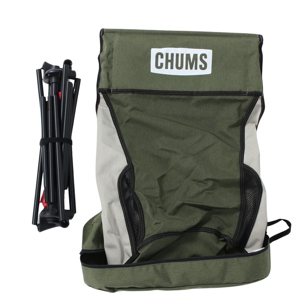チャムス（CHUMS） 椅子 チェア キャンプ 組立式 コンパクトチェア ブービーフットハイ CH62-1800-M103