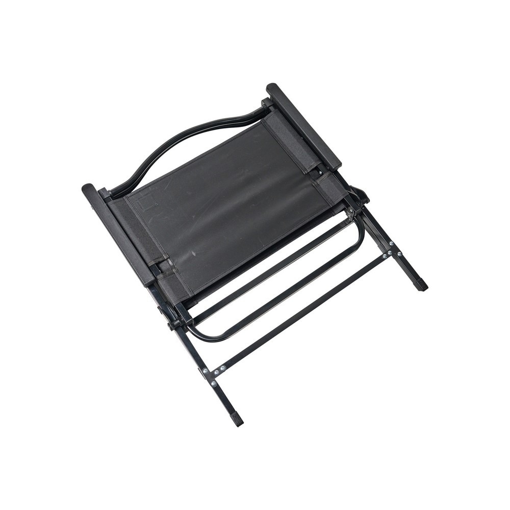 ホールアース（Whole Earth） 椅子 チェア 折りたたみ FOLDING C CHAIR L/W WE2TDC58 BLK