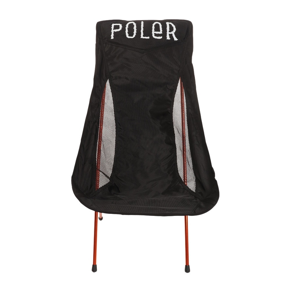 ポーラー（POLER） STOWAWAY CHAIR ブラック 212EQU9803-BLK 椅子 チェア 折りたたみ アウトドア キャンプ レジャー