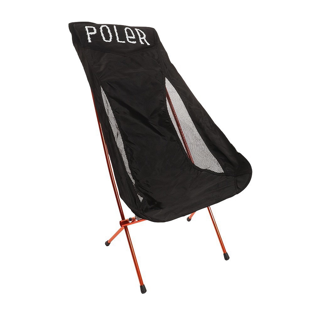 ポーラー（POLER） STOWAWAY CHAIR ブラック 212EQU9803-BLK 椅子 チェア 折りたたみ アウトドア キャンプ レジャー