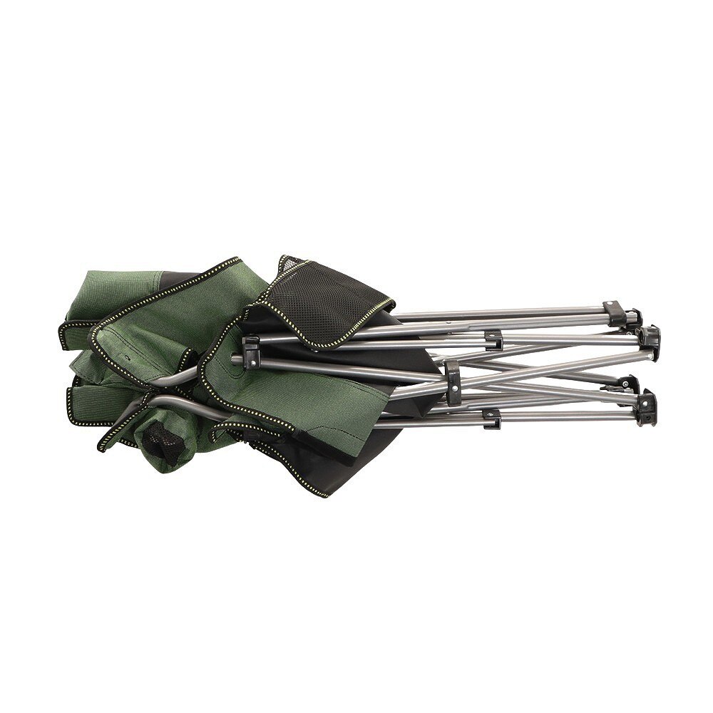 その他ブランド（OTHER BRAND） 椅子 チェア 折りたたみ アーム付き リクライニングチェア s3467-GRN