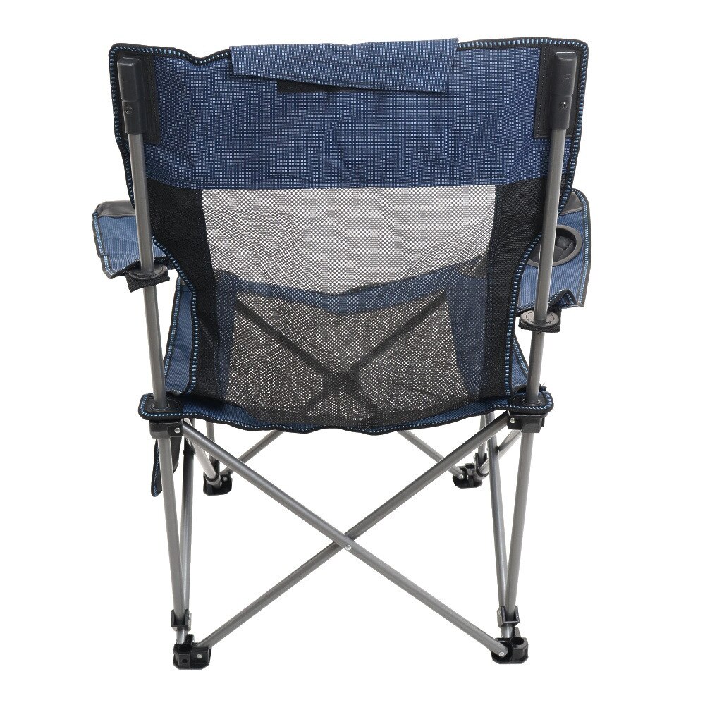 その他ブランド（OTHER BRAND） 椅子 チェア 折りたたみ アーム付き リクライニングチェア sw233-BLU