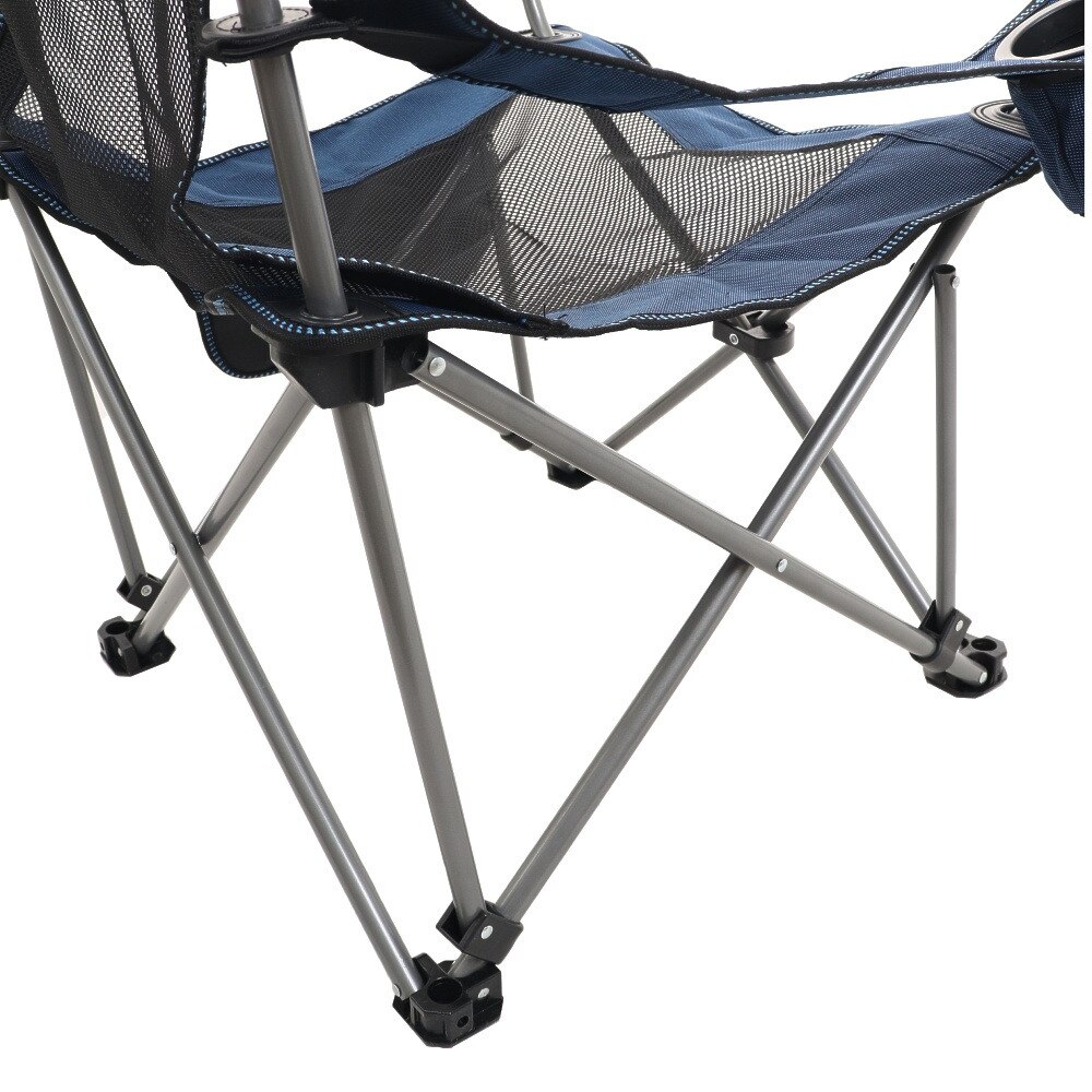 その他ブランド（OTHER BRAND） 椅子 チェア 折りたたみ アーム付き リクライニングチェア sw233-BLU