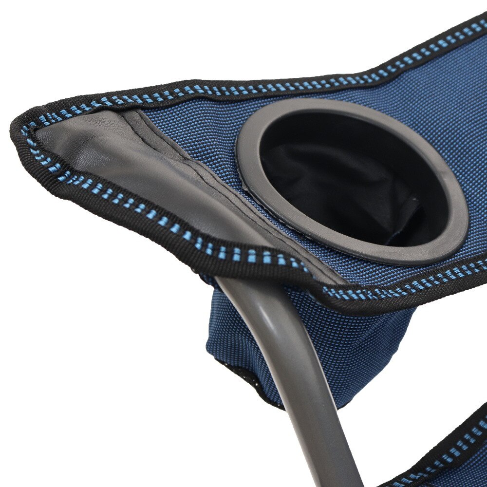 その他ブランド（OTHER BRAND） 椅子 チェア 折りたたみ アーム付き リクライニングチェア sw233-BLU