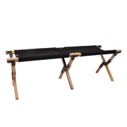 Blue Hour（Blue Hour） アウトドア ベンチ ウッドベンチ K-10346BK