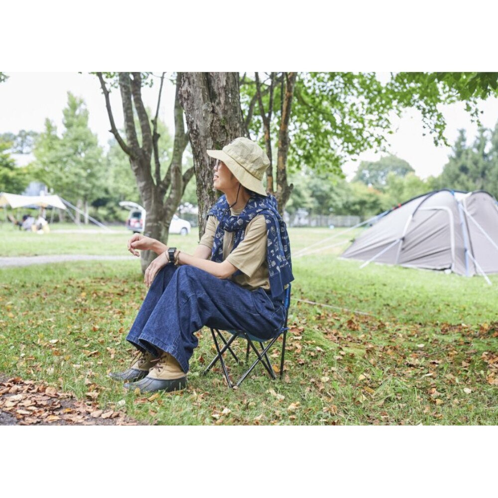 ホールアース（Whole Earth） HAPPY TIME CHAIR ハッピータイムチェア WE2KDC07 MLT マルチ 椅子 折りたたみ キャンプ トラベル