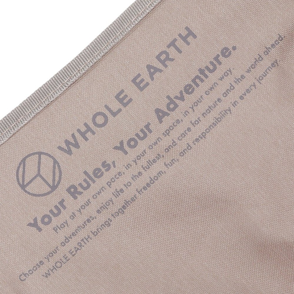ホールアース（Whole Earth） 椅子 チェアキャンプ ミニ バックレスト チェア WE2VDC73 TAN