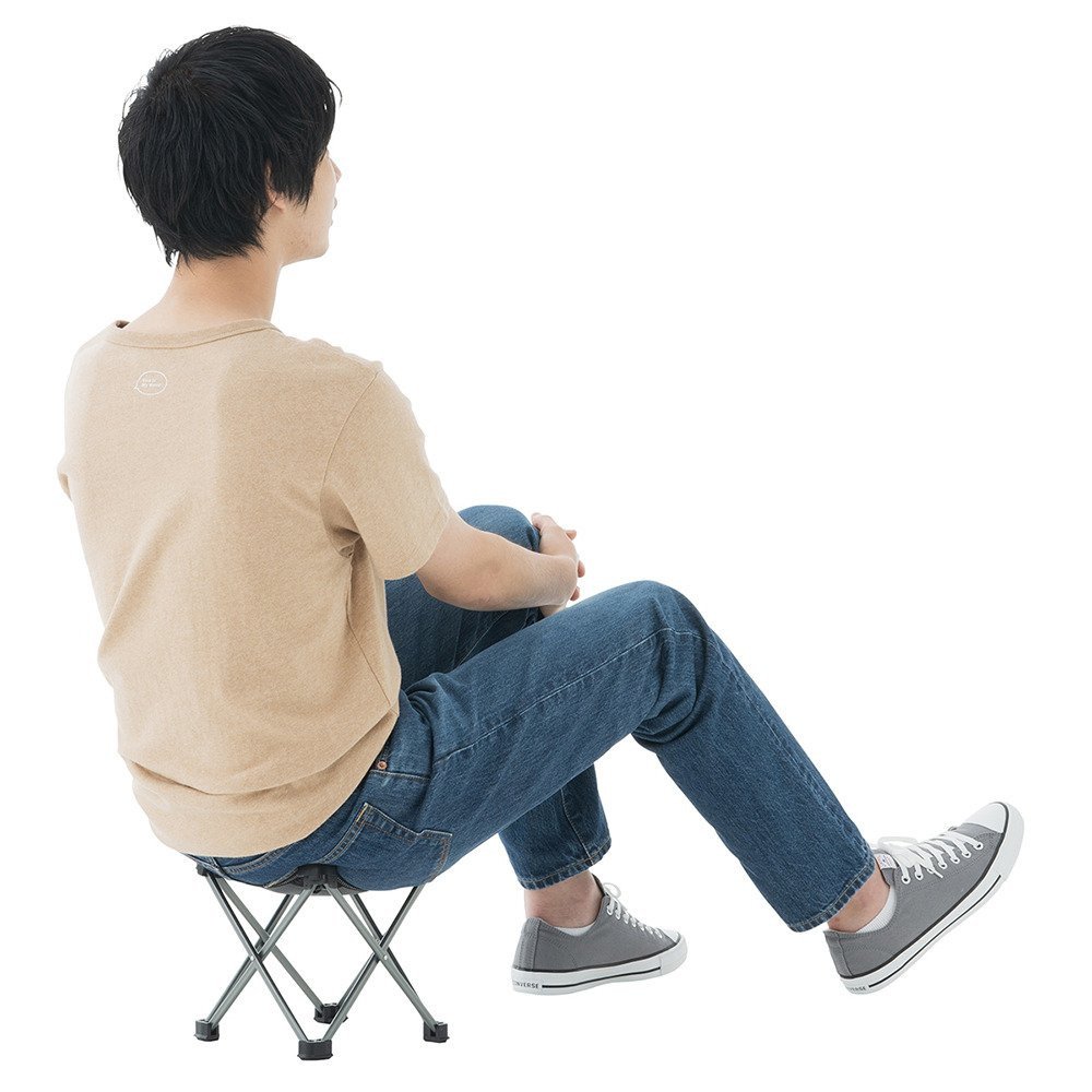 ロゴス（LOGOS） 椅子 キャンプ 折りたたみイス 小型チェア 7075 キュービックチェア 73369010