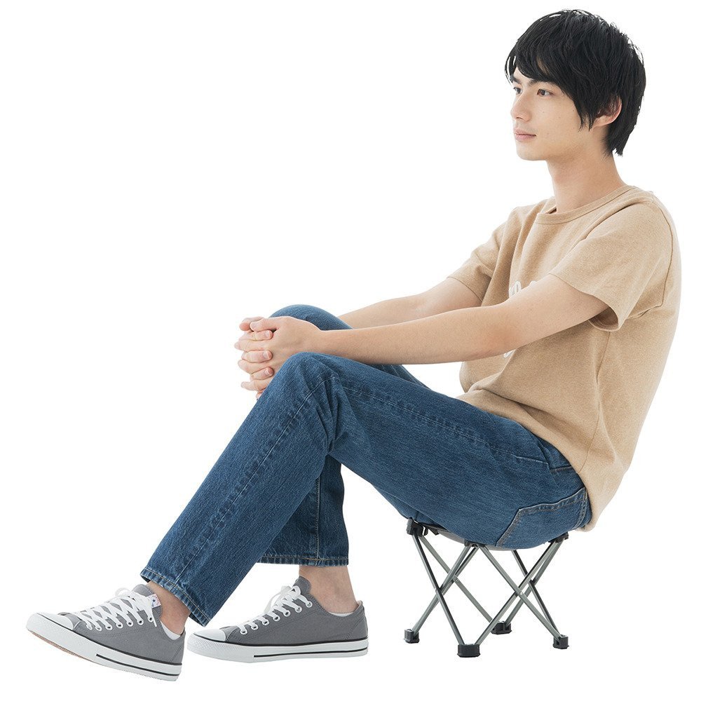 ロゴス（LOGOS） 椅子 キャンプ 折りたたみイス 小型チェア 7075 キュービックチェア 73369010