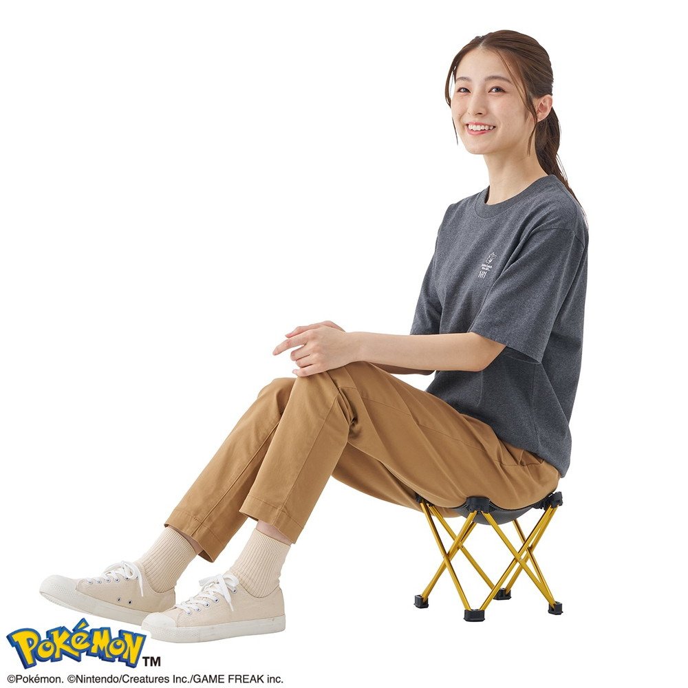 ロゴス（LOGOS） 椅子 キャンプ ポケモン 7075キュービックチェア