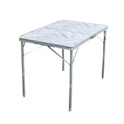 ホールアース（Whole Earth） テーブル 折りたたみ SHIRAKI TABLE 120/4 WE2KDB05 OWHT アルミ 高さ調節 アウトドア BBQ バーベキュー ファミリー