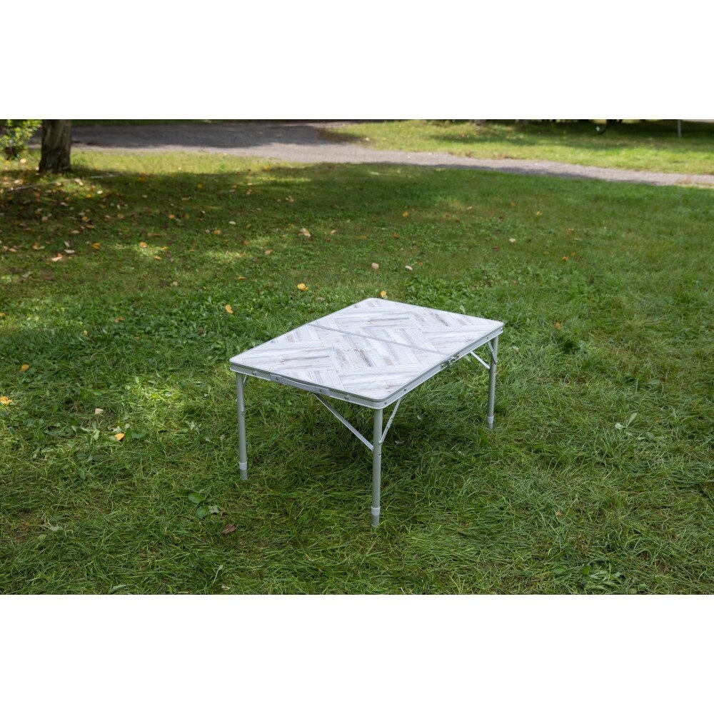 ホールアース（Whole Earth） テーブル 折りたたみ SHIRAKI TABLE 90/4 WE2KDB06 OWHT アルミ 高さ調節 アウトドア BBQ バーベキュー コンパクトテーブル