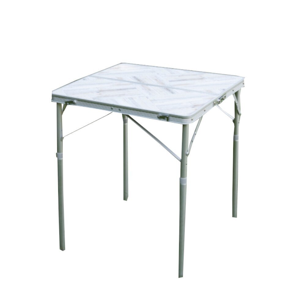 ホールアース（Whole Earth） テーブル 折りたたみ SHIRAKI TABLE 60/2 WE2KDB07 OWHT アルミ 高さ調節 アウトドア BBQ バーベキュー コンパクトテーブル