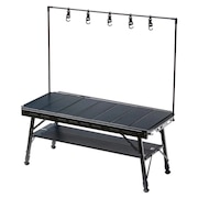 コンパクトテーブル MULTI IRON TABLE パネル式アイアンテーブル 折りたたみ式