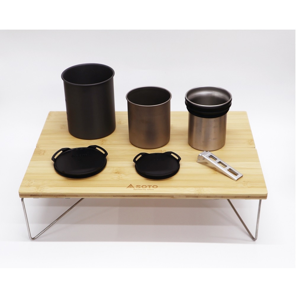 ソト（SOTO） コンパクトテーブル フィールドホッパーL BAMBOO ST-631BB