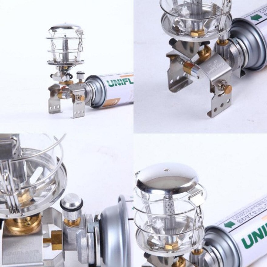 ユニフレーム｜ランタン 防災 フォールディングガスランタン UL-X クリア 620106 キャンプ用品 - スポーツ用品はスーパースポーツゼビオ