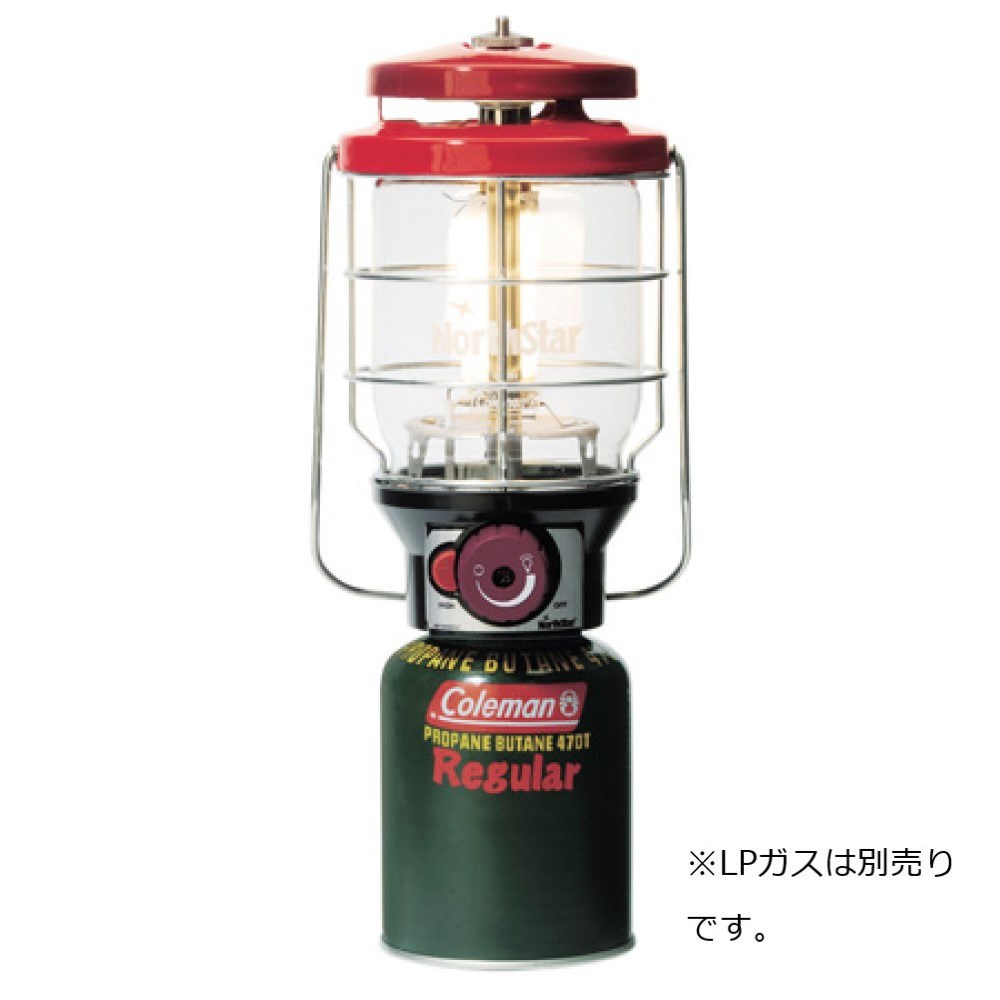 ランタン アウトドア 防災 非常用 災害 2500 ノーススター LPガスランタン 2000015521 レッド