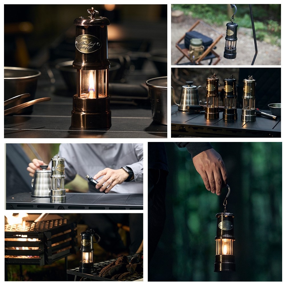 WAQ（WAQ） ランタン オイル Nocturne Lamp ノクターンランプ 小型オイルランプ BK
