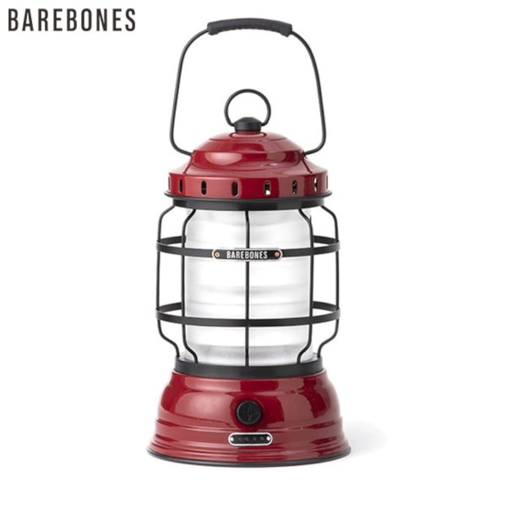 ベアボーンズ（Barebonesliving） LEDランタン 充電式 調光 フォレストランタンLED 2.0 レッド 20230003004000 アウトドア キャンプ 防災