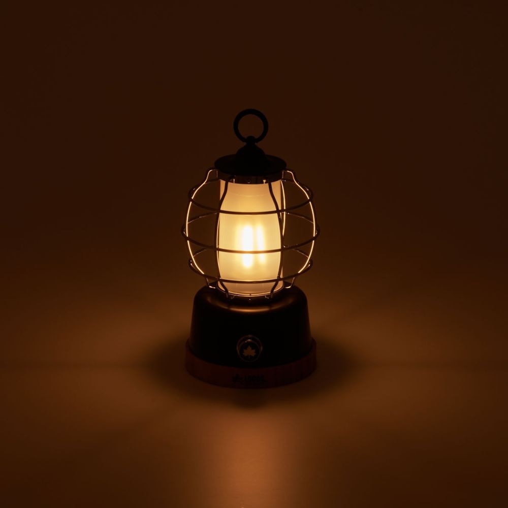 ロゴス（LOGOS） Bamboo キャビンランタン 74175020 LED ライト 照明 LED アウトドア キャンプ BBQ バーベキュー 軽量 USB蓄電式 防災